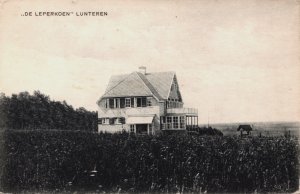 Netherlands Lunteren de Leperkoen Vintage Postcard C258