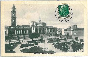 34366 vintage BARI POSTCARD - Andria 1931-