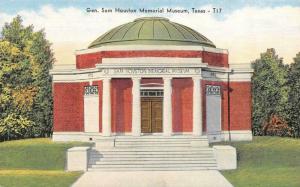 HUNTSVILLE, TX Texas SAM HOUSTON MUSEUM~STATE TEACHERS COLLEGE  c1940's Postcard