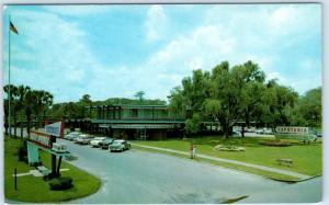 SILVER SPRINGS, Florida FL  RESTAURANT Home of Glass Bottom Boats 1950s Postcard