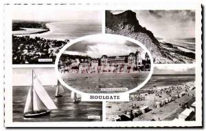 Old Postcard Casino and Hotel La Plage Houlgate The Regates Caby brand depasee