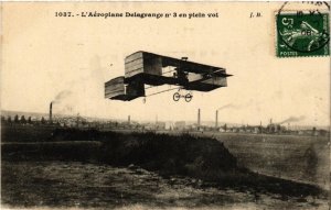 CPA ISSY-les-MOULINEAUX L'Aeroplane Delagrange no. 3 en plein vol (509692)