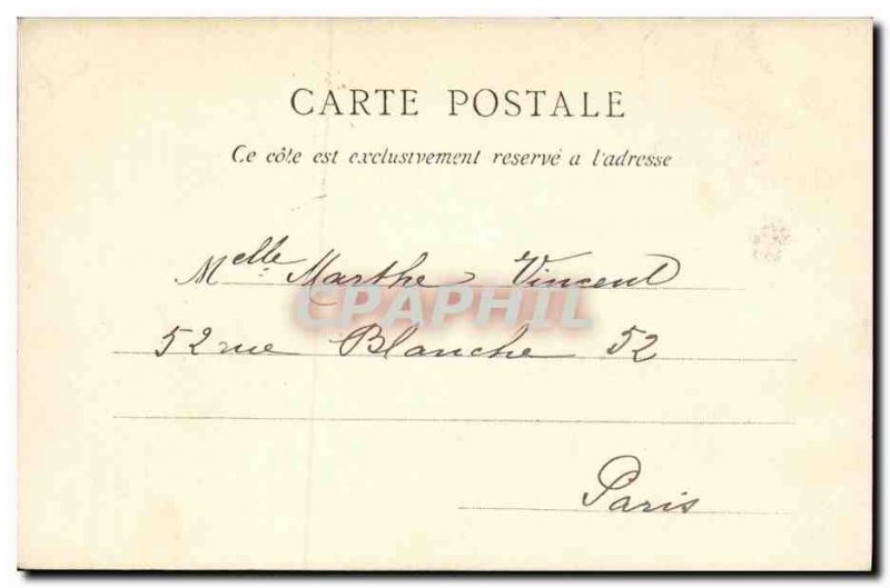 Postcard Old St Cloud Location The Old Chateau