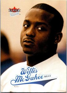 2004 Fleer Football Card Willis McGahee Buffalo Bills sk9362