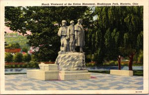 USA March Westward of the Nation Monument Muskingum Park Marietta Ohio C005