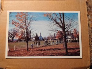 1960's Craftsbury Common, Vermont Fall Autumn Chrome Postcard