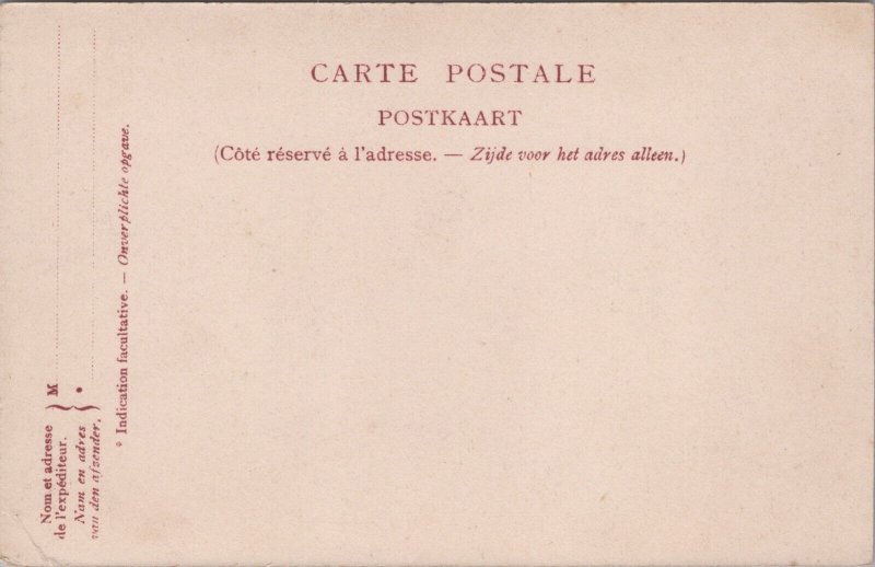 Belgium Liege La Montagne de Bueren Vintage Postcard C097