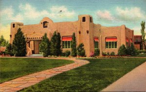 New Mexico Albuquerque Public Library 1950 Curteich