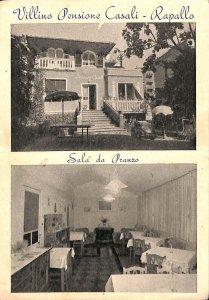 ab2421 - VINTAGE POSTCARD GENOA Province: Villino Pensione Casali-