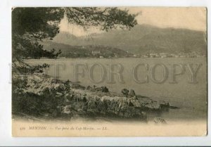 3102307 FRANCE Menton Vue prise du Cap-Martin Vintage PC