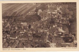 Zeppelin Postcard Germany Aerial View Gustav Eyb - View of Hochfelden