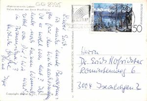 GG8995 hannover mein leben naive malerein postcard   germany