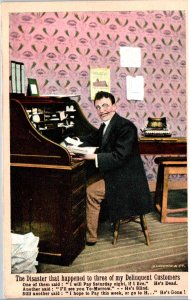 The Accountant - Delinquent customers - in 1908