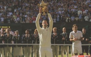 Novak Djokovic Crying After 2014 Victory Wimbledon Tennis Postcard