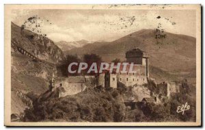 Old Postcard Lourdes Chateau Fort View taken