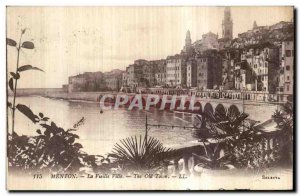 Old Postcard Menton Old Town The Old Town