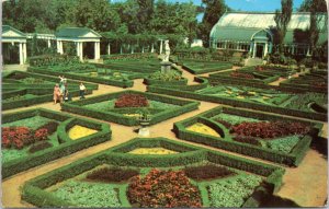 Postcard MO St. Louis  Shaw's  Garden  - View of Italian Garden