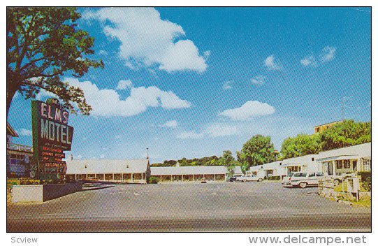 Elms Motel & Dining Room, Winchester, Virginia, PU-1961