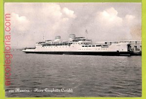af7457 - VINTAGE POSTCARD Postcards - 1956 - Messina - Ship Carridi Navi-