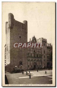 Old Postcard Narbonne L & # 39Hotel Town