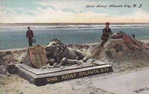New Jersey Atlantic City Sand Artist