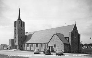 Fairmont Minnesota Grace Lutheran Church Real Photo Antique Postcard K15980