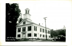 RPPC Orange County Court House  Chelsea VT Vermont Unused UNP Postcard T10