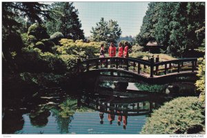 Japanese Garden, Canadian Services College, Bridge, ROYAL ROADS, British Colu...