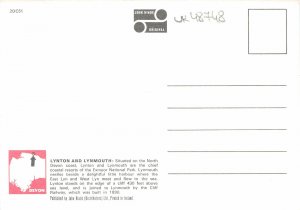 uk48748 harbour and mars hill lynmouth devon uk