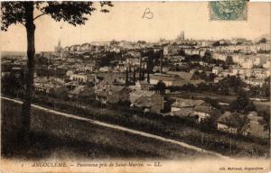 CPA ANGOULEME - Panorama pris de St-MARTIN (654534)