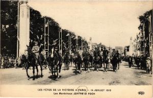 CPA Militaire, Les Marechaux Joffre et Foch (277751)