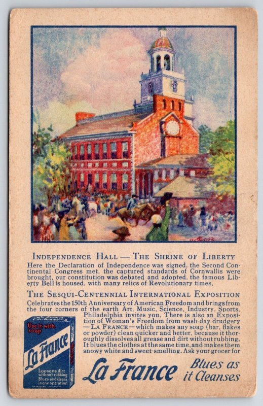Independence Hall The Shrine Of Liberty Second Continental Congress Postcard