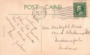 Capt. Young Residence Million Dollar Pier Atlantic City New Jersey Postcard 1911