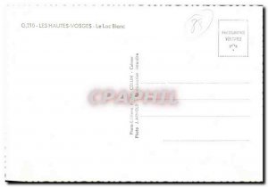 Modern Postcard The high Vosges Lac Blanc