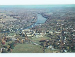 Unused Pre-1980 AERIAL VIEW OF TOWN Shepherdstown West Virginia WV n2542@