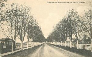 C-1905 Salem Oregon Driveway State Penitentiary Sprouse Son postcard 2273