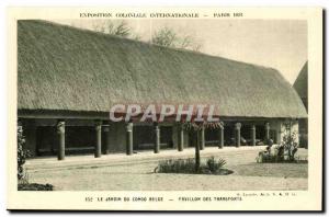 CPA - Exposition Coloniale Internationale - Paris 1931 Le jardin du Congo Belge 