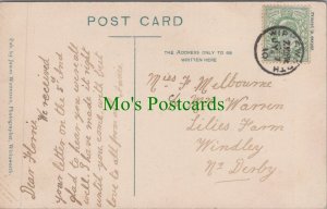 Genealogy Postcard - Melbourne / Warren, Lilies Farm, Windley, Nr Derby GL1732