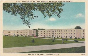 South Carolina Greenville Nell Sunday Hall And Margaret Mack Hall Girls Dormi...