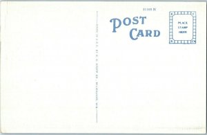 Brown County State Park Indiana Linen Postcard