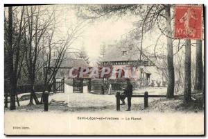 Old Postcard St Leger En Yvelines The Planet