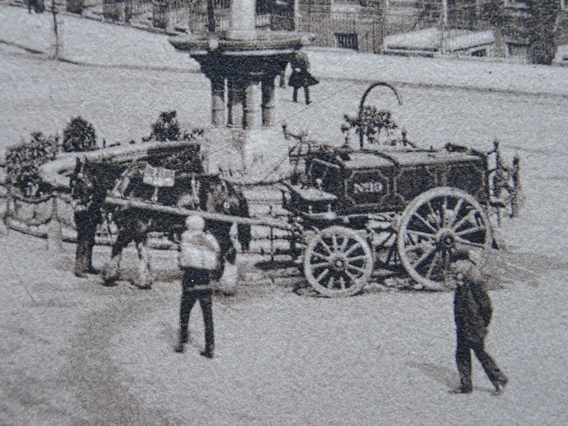 Somerset BATH Great Pulteney Street OLD FIRE CART No.10 - Old Postcard by Frith