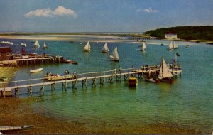 Massachusetts Cape Cod Chatham Sailing Races At Stage Harbour