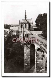 Old Postcard Amboise The Chateau St Hubert Chapel