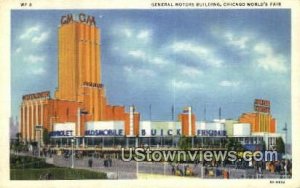 General Motors Bldg Expo 1933 - Chicago, Illinois IL  