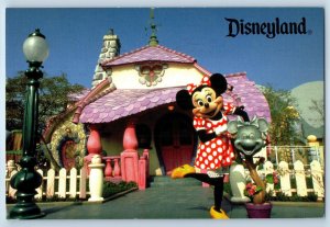 c2004 Anaheim California CA Postcard Mickey's Toontown Minnie Mouse Dream Home