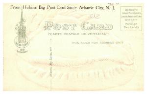 New Jersey , Atlantic City , Sea Shell Border , Beach scene