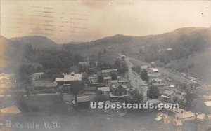 Birds Eye View - Parksville, New York NY Postcard