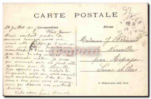 Postcard Old Levallois Perret L & # 39eglise