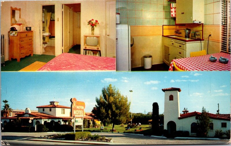 PC Multiple Views El Rancho Motor Hotel US Highways 80 and 89 in Tucson, Arizona